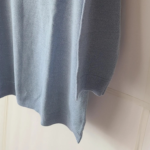 Jaclyn Smith collection sz.XXL blue+silver thread - Picture 7 of 9